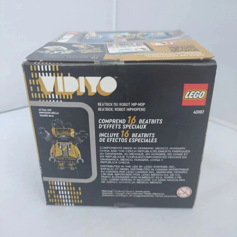 Lego Vidiyo Hiphop Robot  Beatbox 43107 NWT Building Toy Set